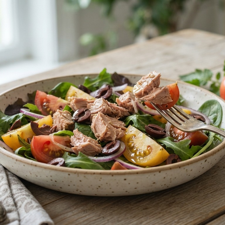 Tomaat-Tonijn-Salade