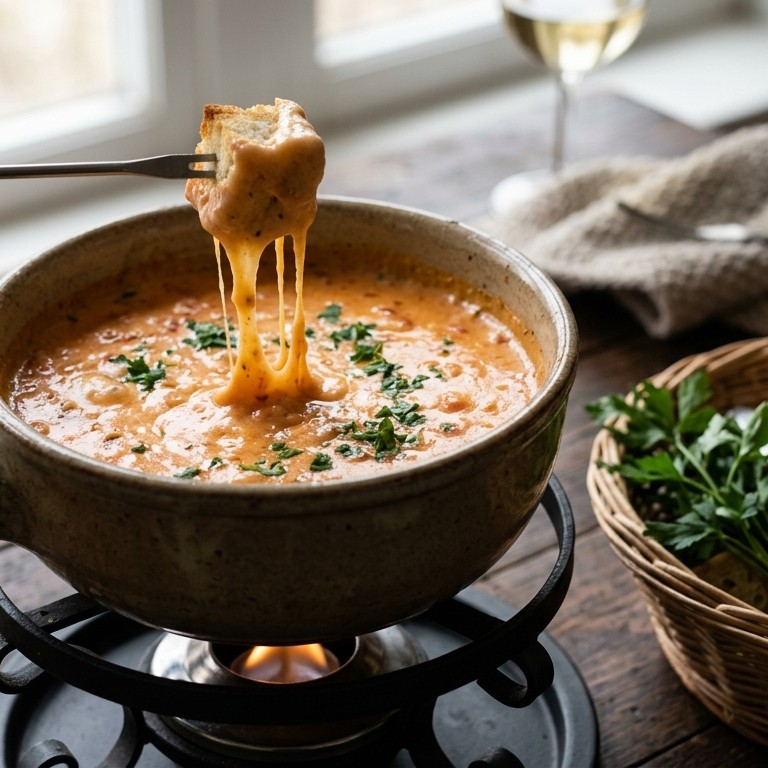 Tomaten kaasfondue