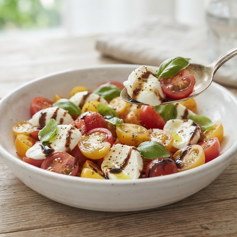 Tomaten-mozzarella salade