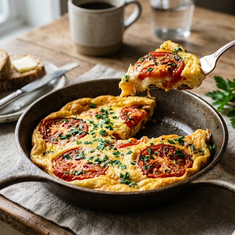 Tomaten-omelet