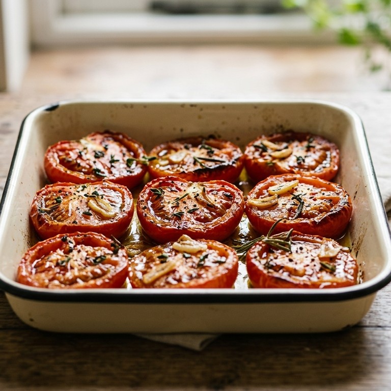 Tomaten zonder poespas uit de oven