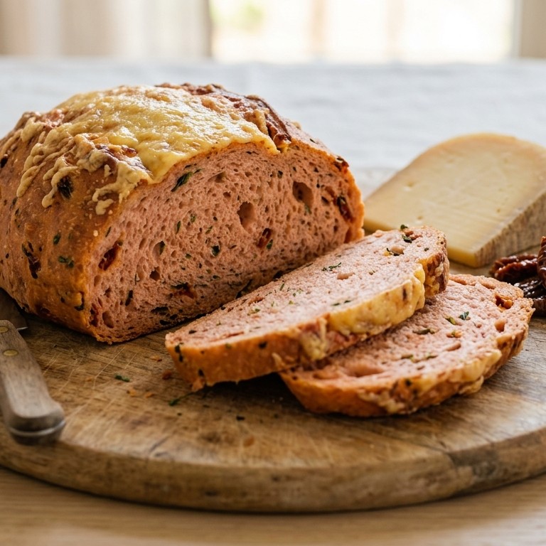Tomatenbrood met kaas