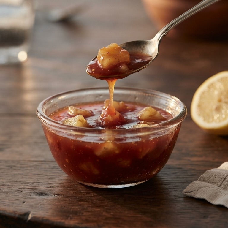 Tomatensaus met ananas