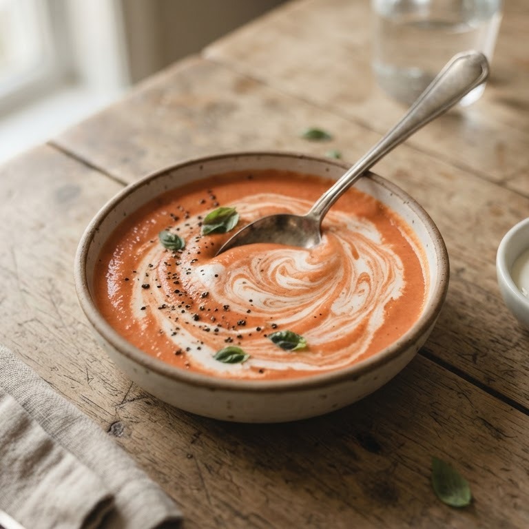 Tomatensaus met creme fraiche