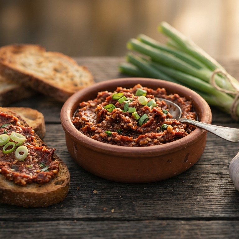 Tomatentapenade met bosui