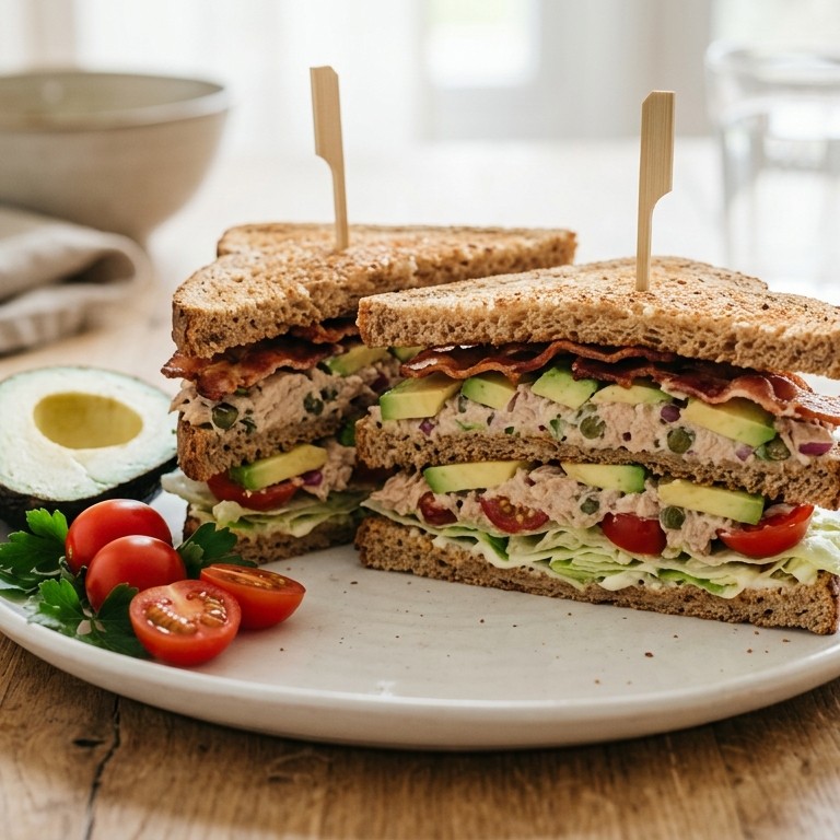 Tonijn-clubsandwich