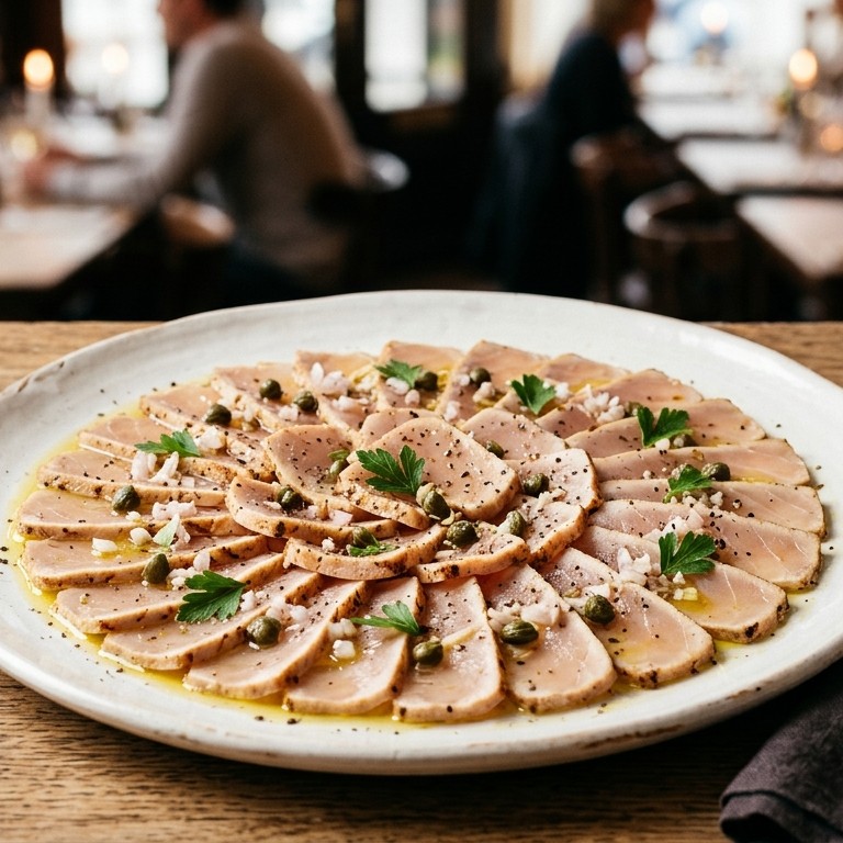 Tonijncarpaccio