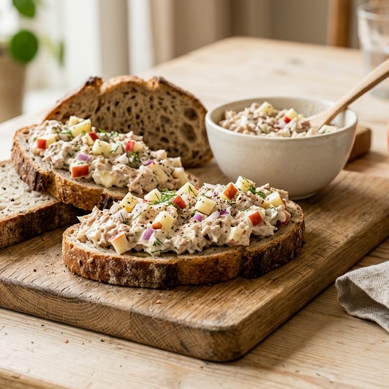 Tonijnsalade voor bijvoorbeeld op brood