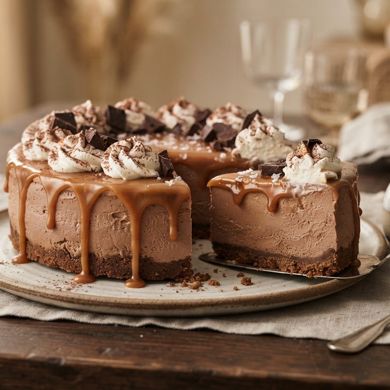 Tony's Karamel Zeezout Cheesecake
