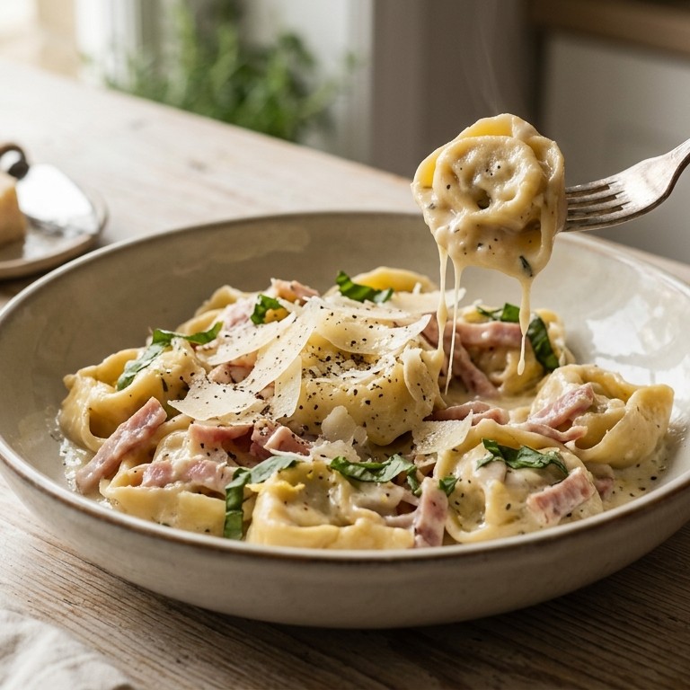 Tortelloni alla panna