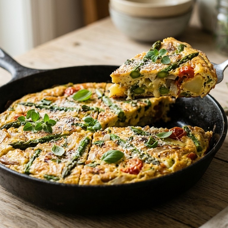 Tortilla met asperges