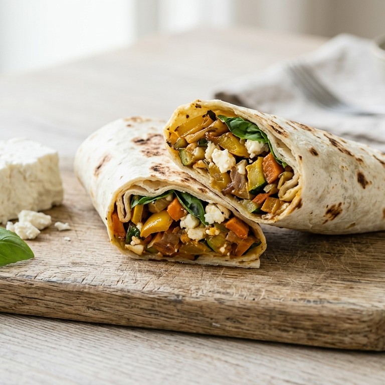 Tortilla met groenten