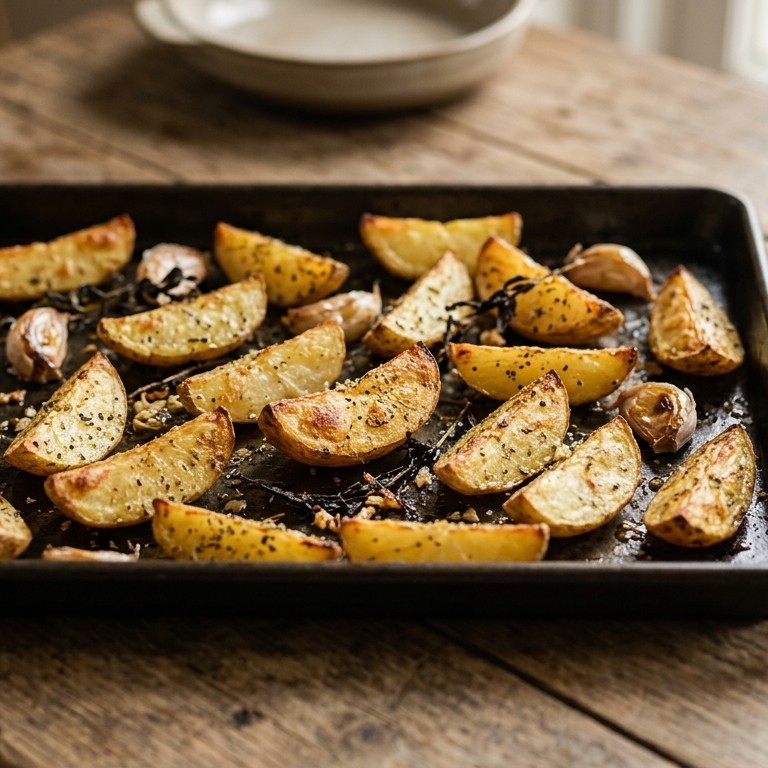 Toscaanse aardappels uit oven