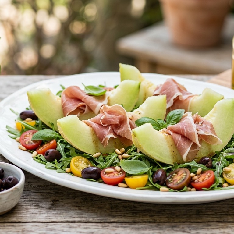 Toscaanse meloensalade