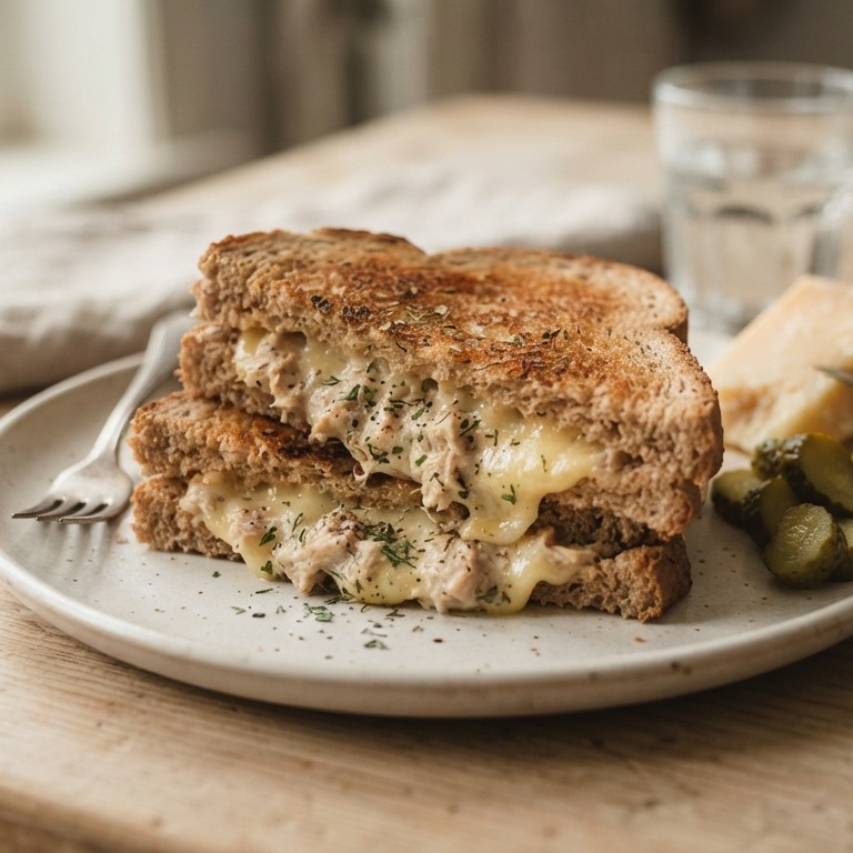 Tosti met tonijn en kaas