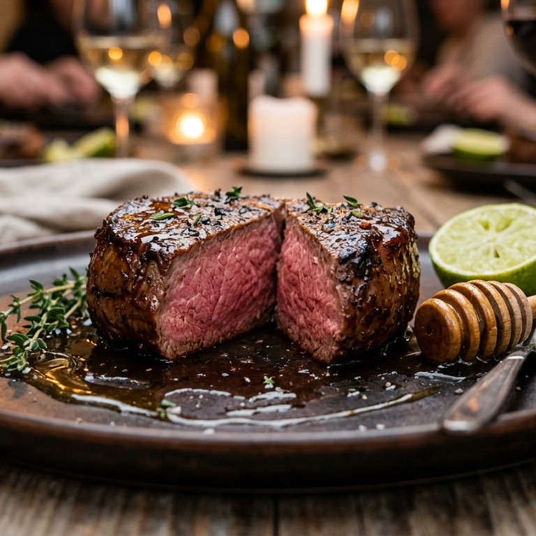 Tournedos met honing