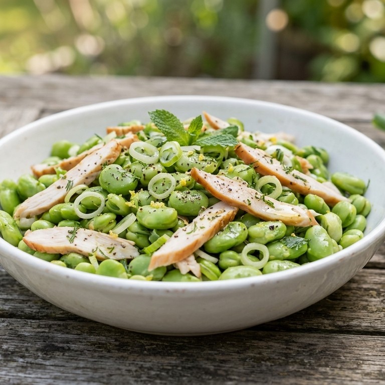 Tuinbonensalade