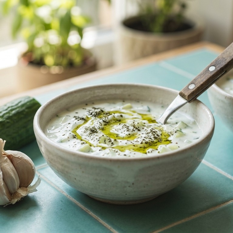 Turkse cacik (tzatziki)