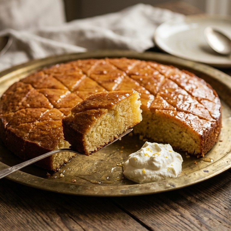 Turkse yoghurtcake