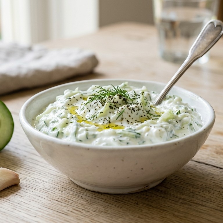 Tzatziki met Turkse yoghurt