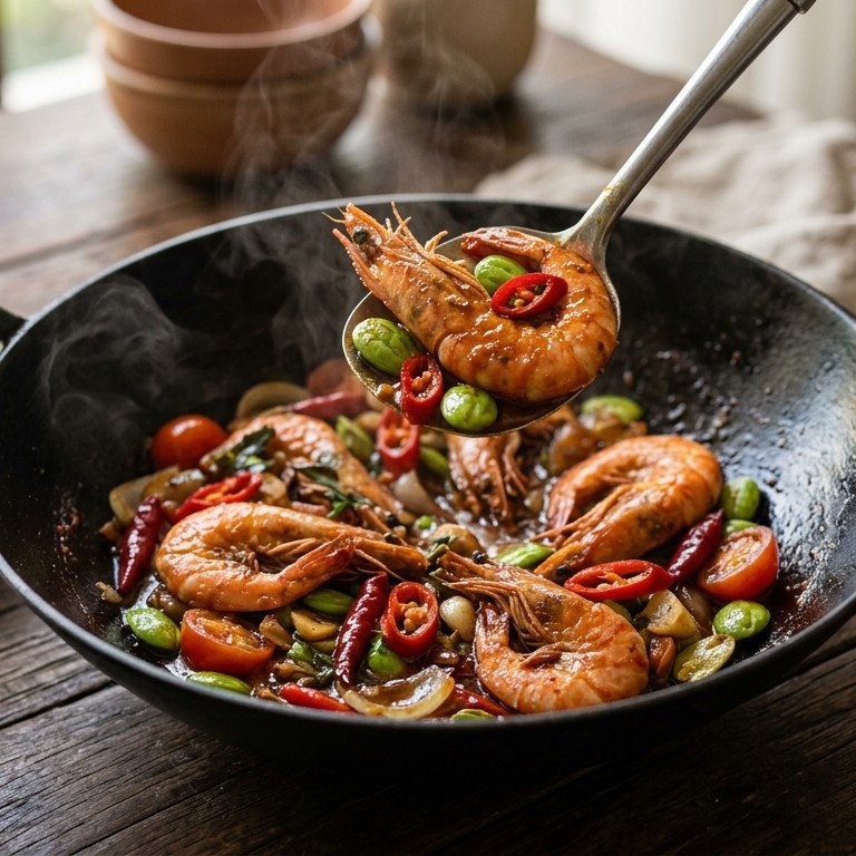 Udang Tjabe Peteh