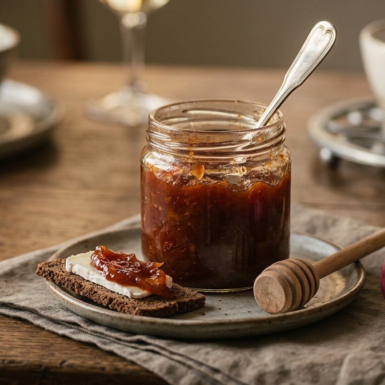 Uienconfituur met tandoori masala