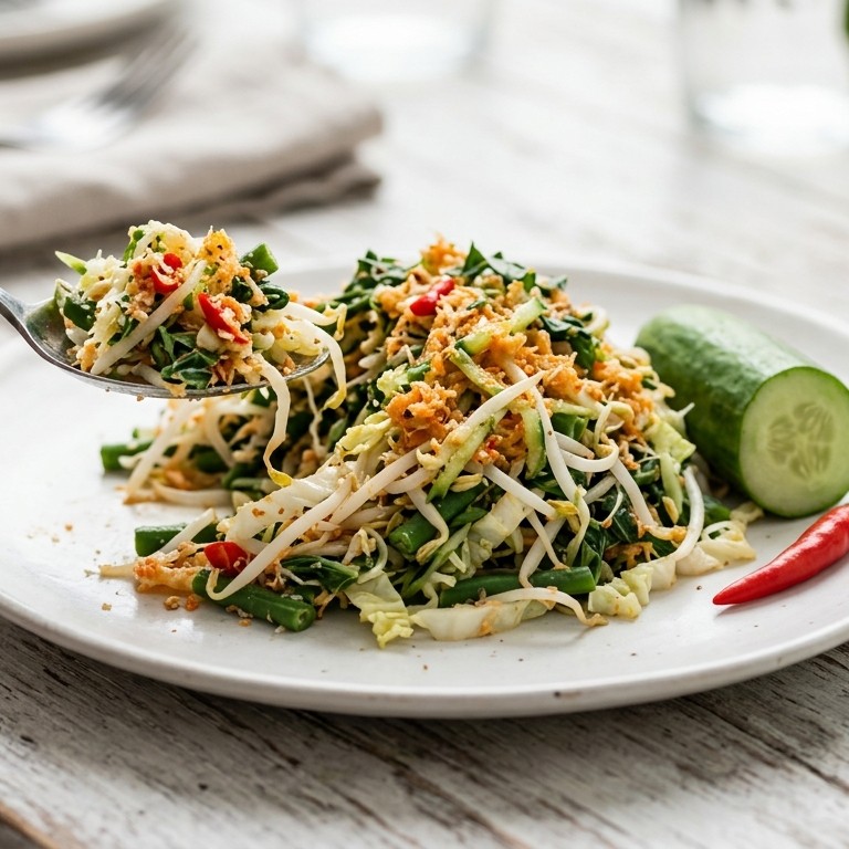Urap-Urap (lekker gekruide groentegerecht)
