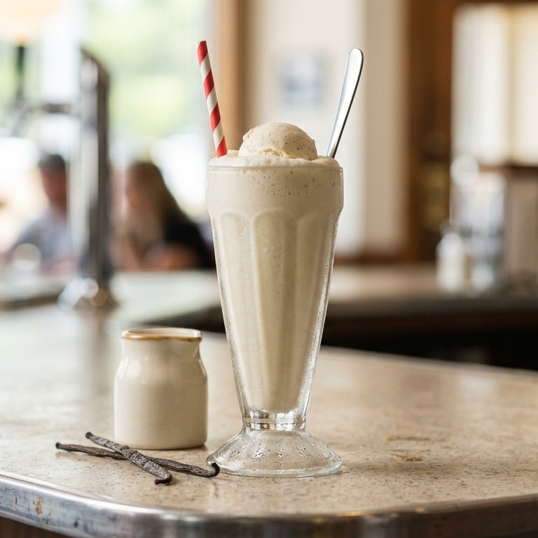 Vanille-milkshake