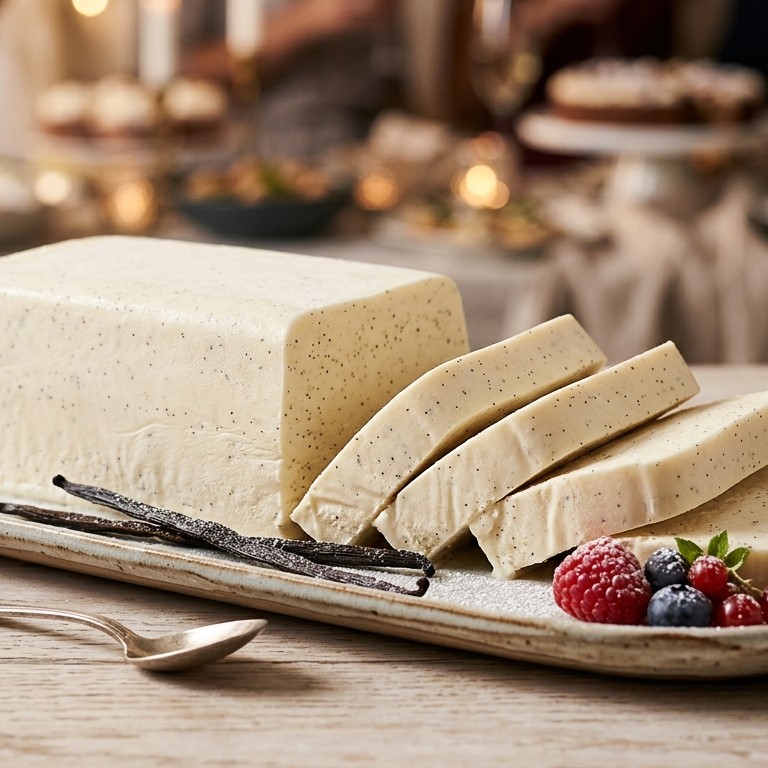 Vanilleparfait voor buffet