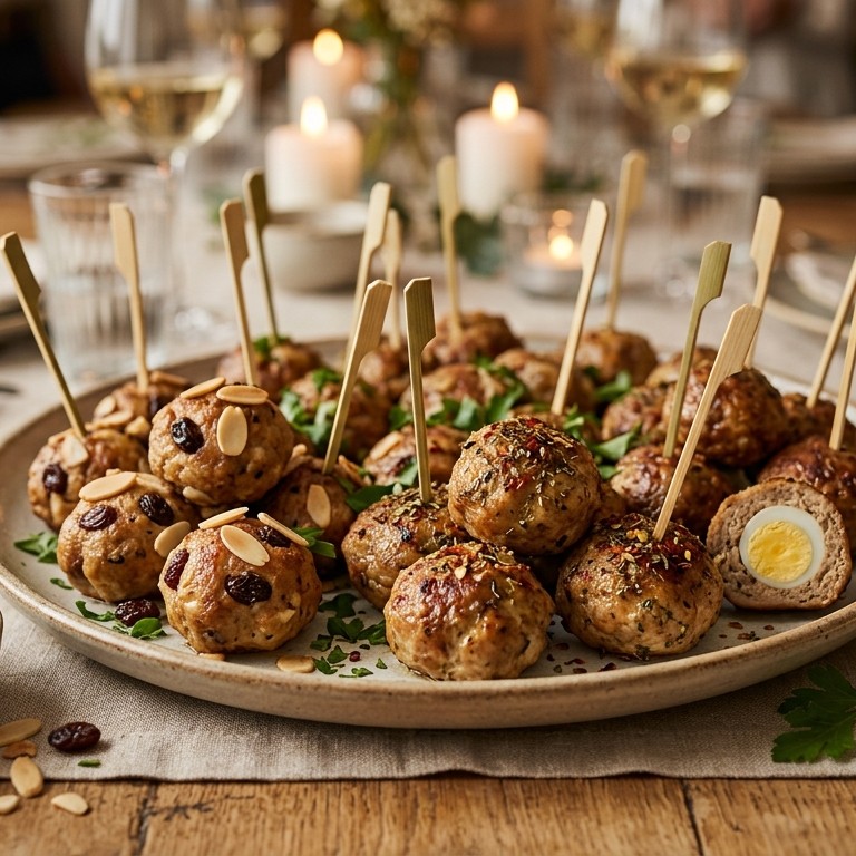 Variatiegehaktballen voor buffet