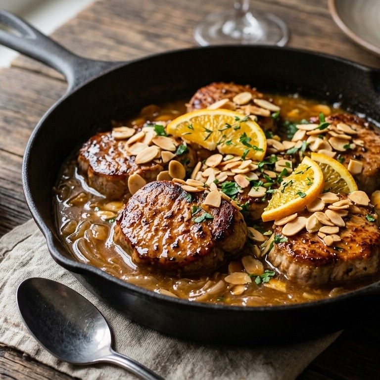 Varkensfilet met sinaasappel-sojasaus