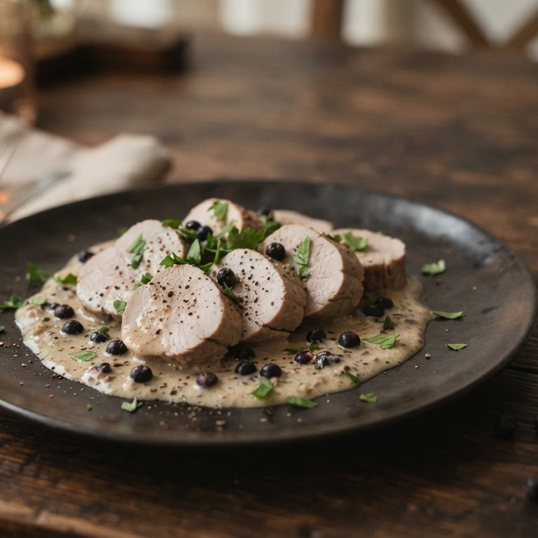 Varkenshaas in jeneversaus