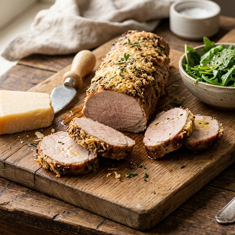 Varkenshaasje Parmezaan