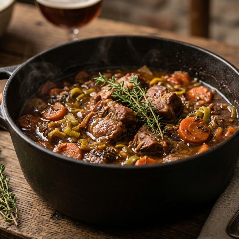 Varkensvlees met bokbier