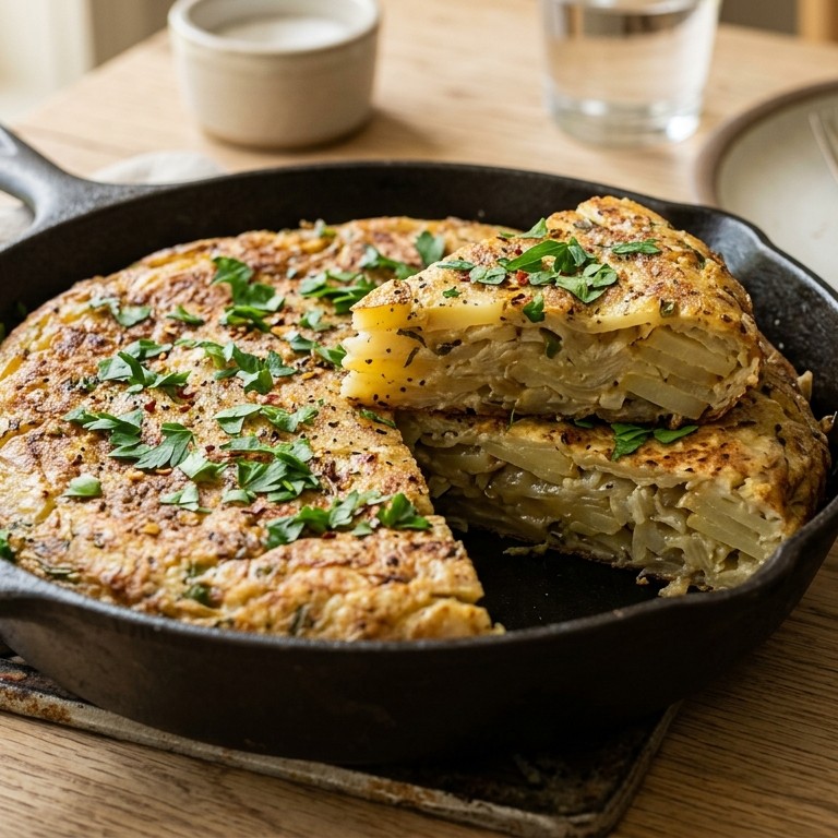 Vega aardappeltortilla