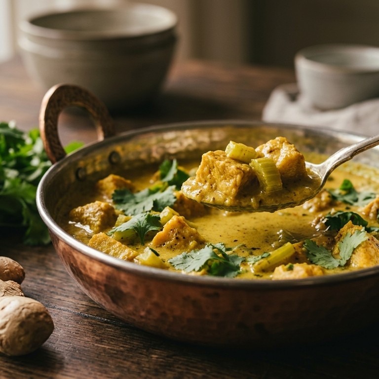 Vegetarische Groentenkerrie van quorn