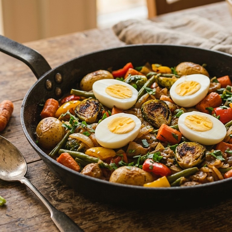 Vegetarische groentenpan