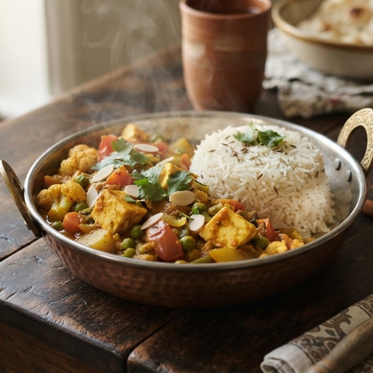 Vegetarische Indiase curry