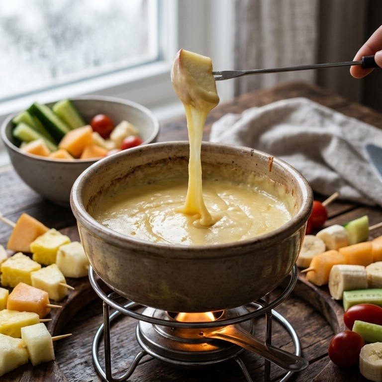 Vegetarische Kaasfondue