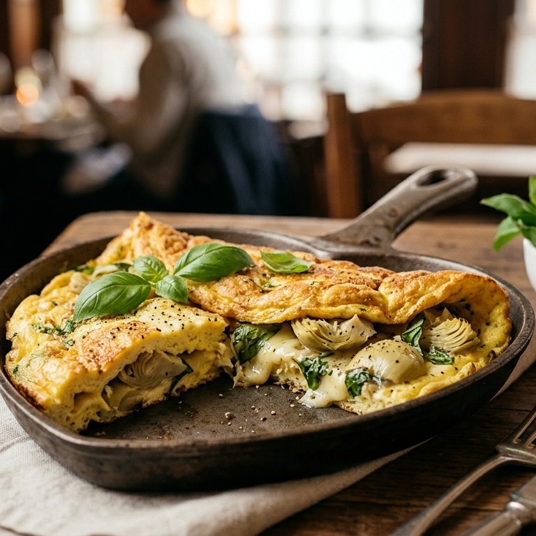 Verliefde omelet
