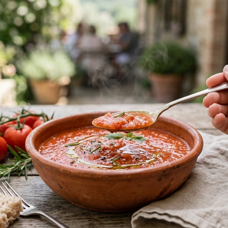 Verse tomaten soep