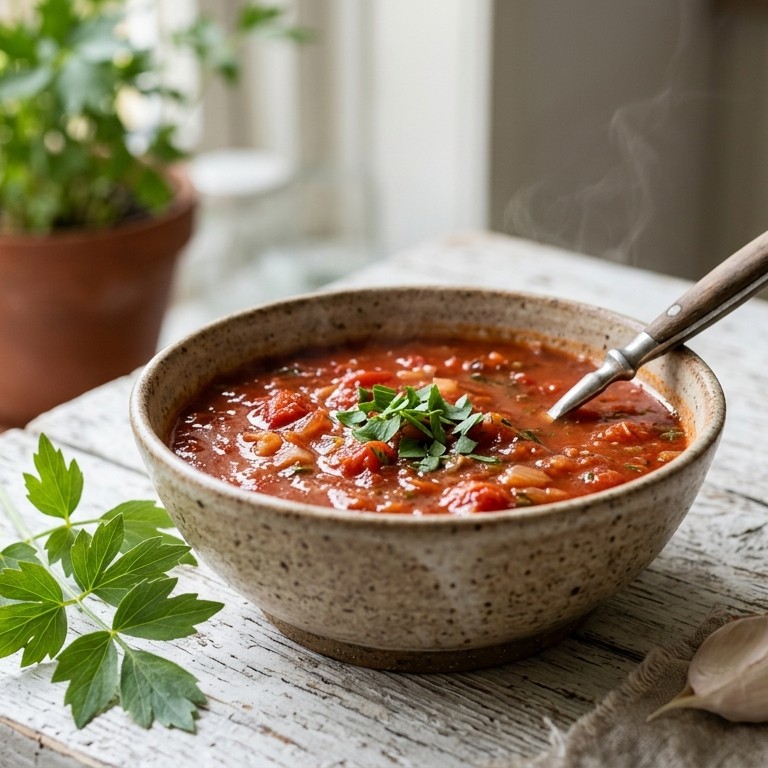 Verse tomaten soep