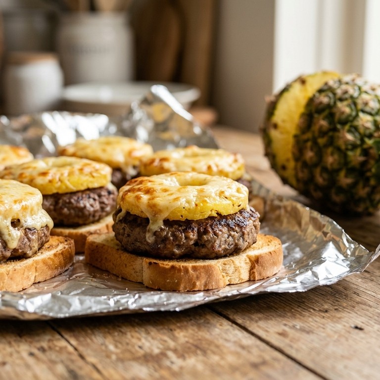 Versierde hamburger