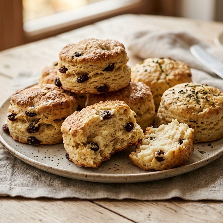 Vetarme Engelse Whipped cream biscuits