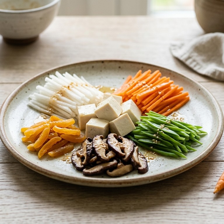 Vijfkleurensalade