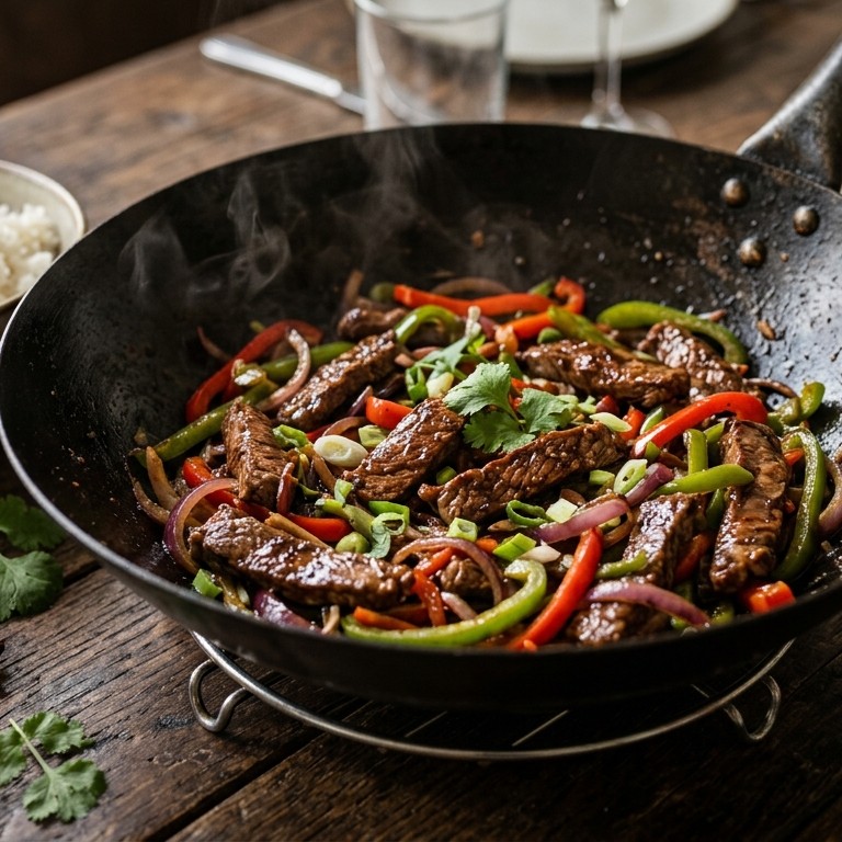 Vijfkruidensteak met paprika