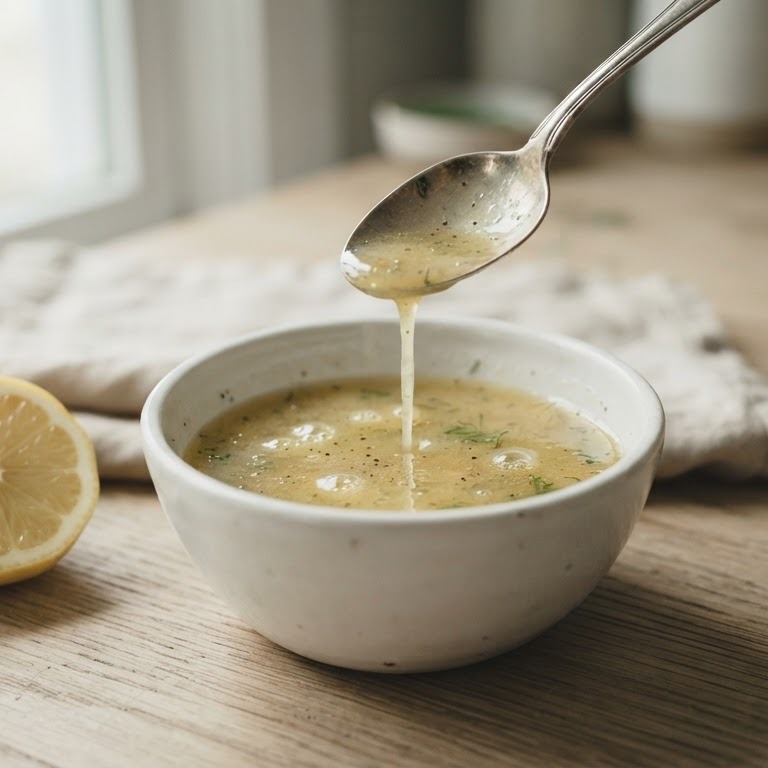 Vinaigrette met citroen
