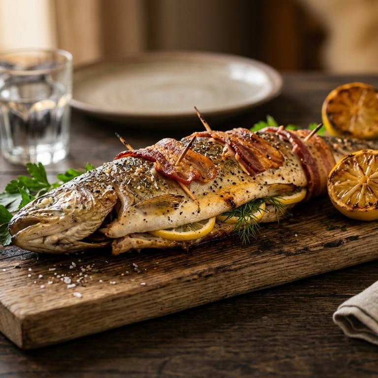 Vis Forel gegrilld 3