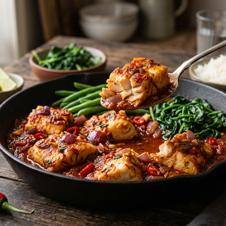 Vis in sambal