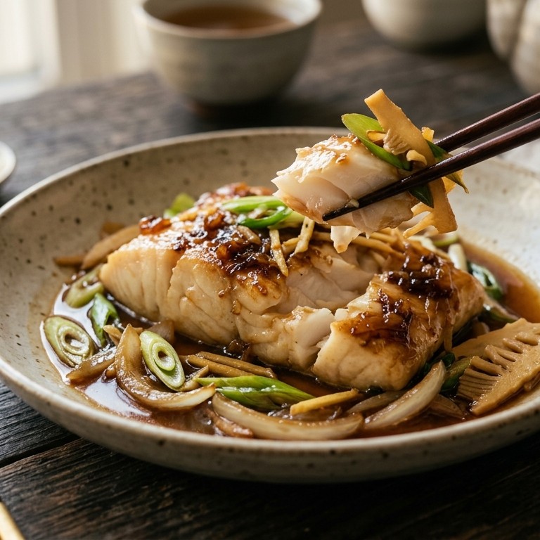 Vis Kabeljauw filet Peking